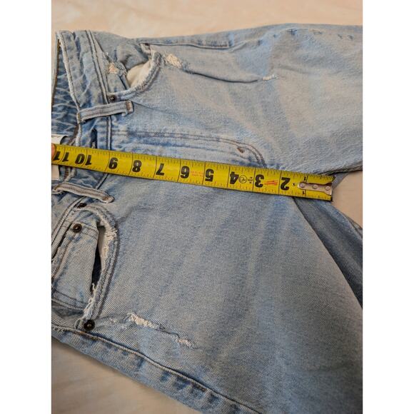 Abercrombie & Fitch The Mom High Rise Jeans Women’s Size 25 Distressed Ripped... - Picture 14 of 14